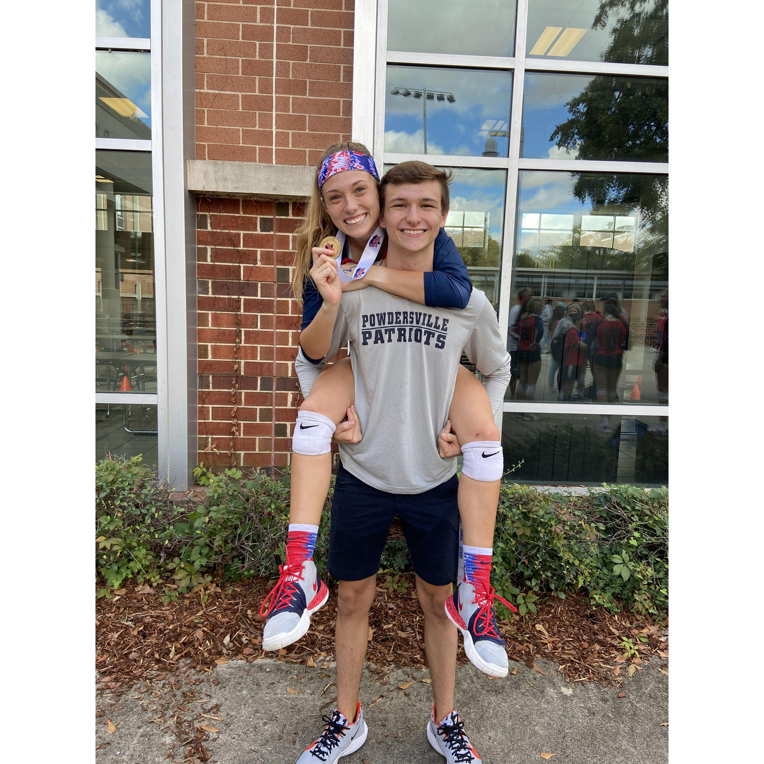 Celebrating Liv winning state (3rd time) !