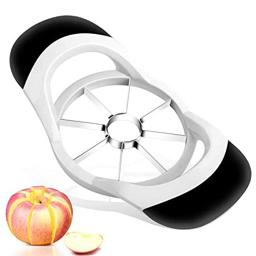 Apple Slicer, McoMce Apple Corer Tool,7.1 x 4.2 x 1.5 Inches Apple Cutter Slicer Corer, Sharp Apple Cutter,430 Stainless Steel Apple Slicer and Corer, Great Apple Corer Remover,8 Slices Apple Corer