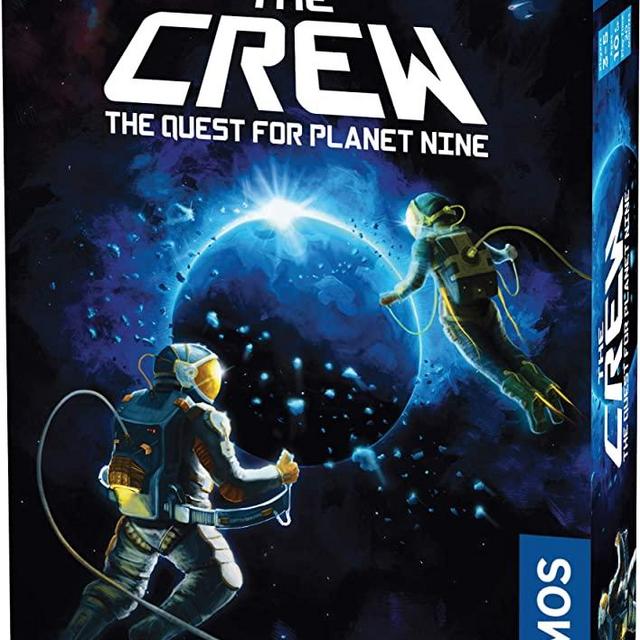 The Crew - Quest for Planet Nine | Card Game | Kennerspiel des Jahres Winner | Cooperative Space Adventure | 2 to 5 Players | Ages 10 and up | Trick-Taking | 50 Levels of Difficulty | Endless Replay