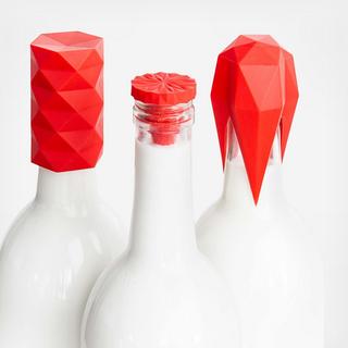 3-Piece Wine Bottle Stopper Set