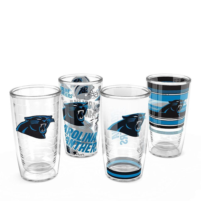 Tervis Classic Tritan 16OZ | NFL® Carolina Panthers - Assorted | Made in America, BPA/PFAS Free, Keeps Drinks Hot or Cold