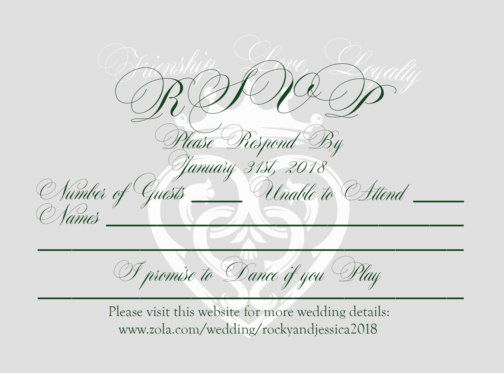 The Wedding Website of Jessica Brown and Rocky Hills