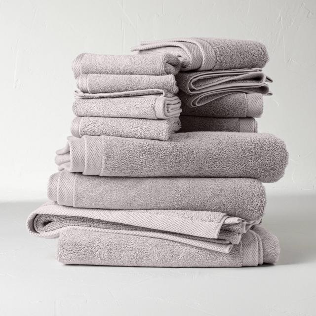 Casaluna 12pc sold Organic Bath Towel Set - Gray