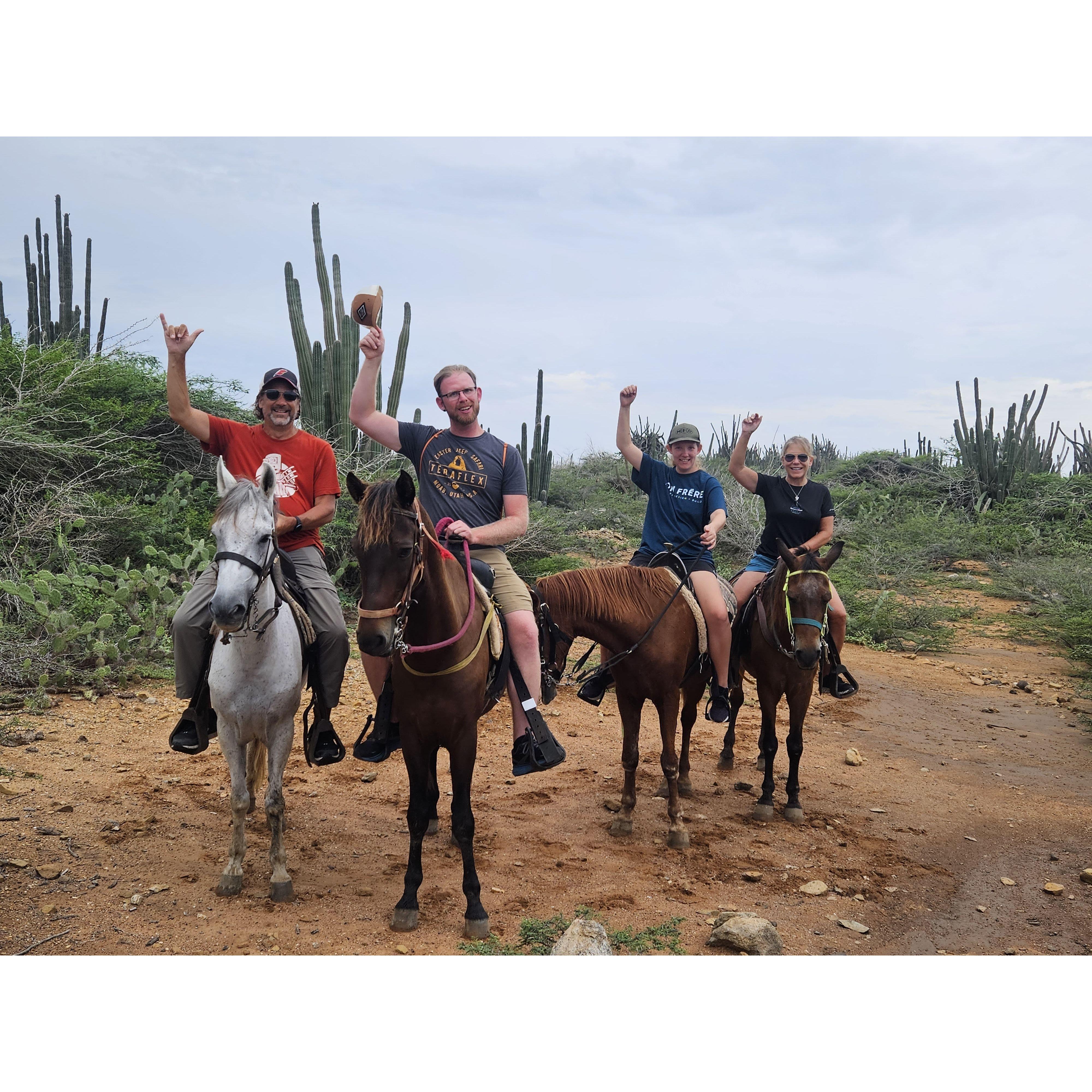 Horseback riding in Aruba