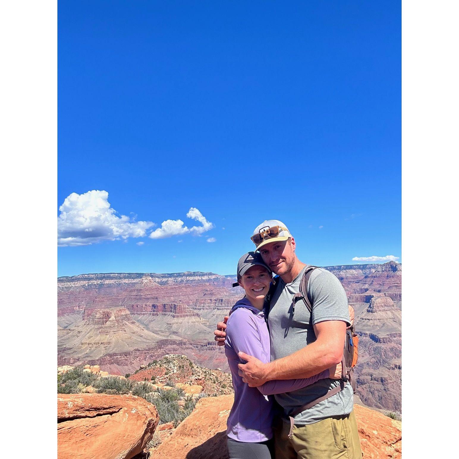 Summitting The Battleship in Grand Canyon!