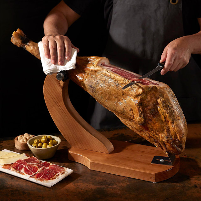 Fulfill Adam’s lifelong dream of trying Ibérico ham!