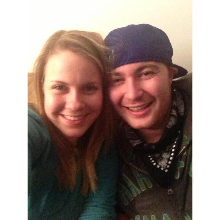 Our first picture ever together.