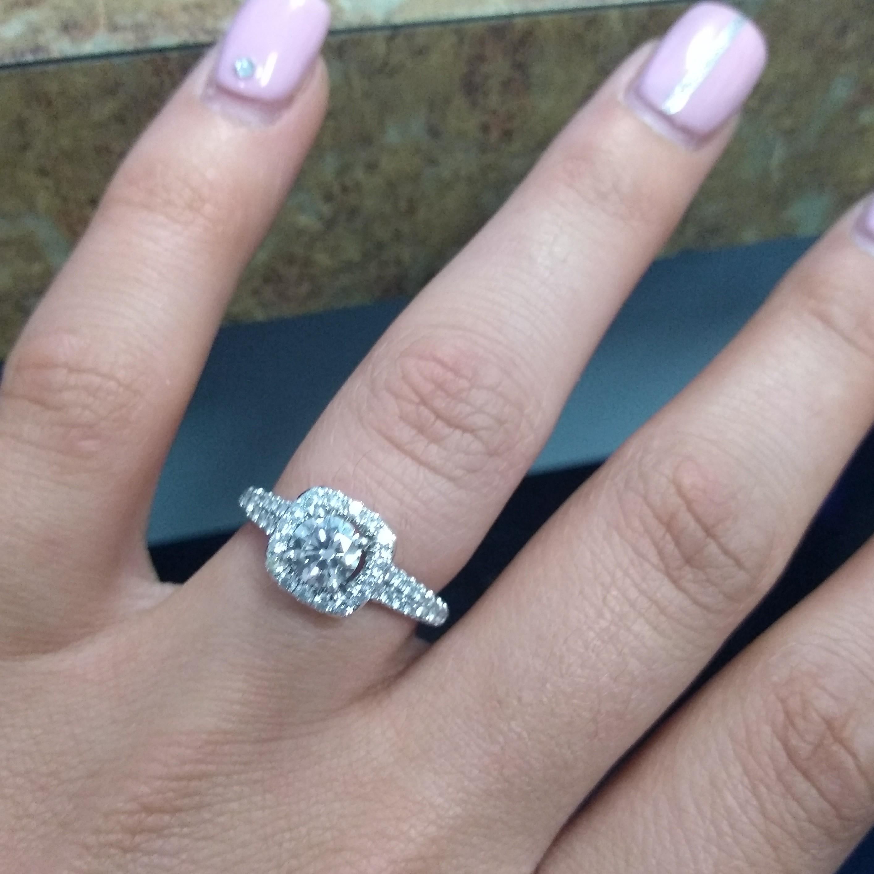 The most beautiful engagement ring :)