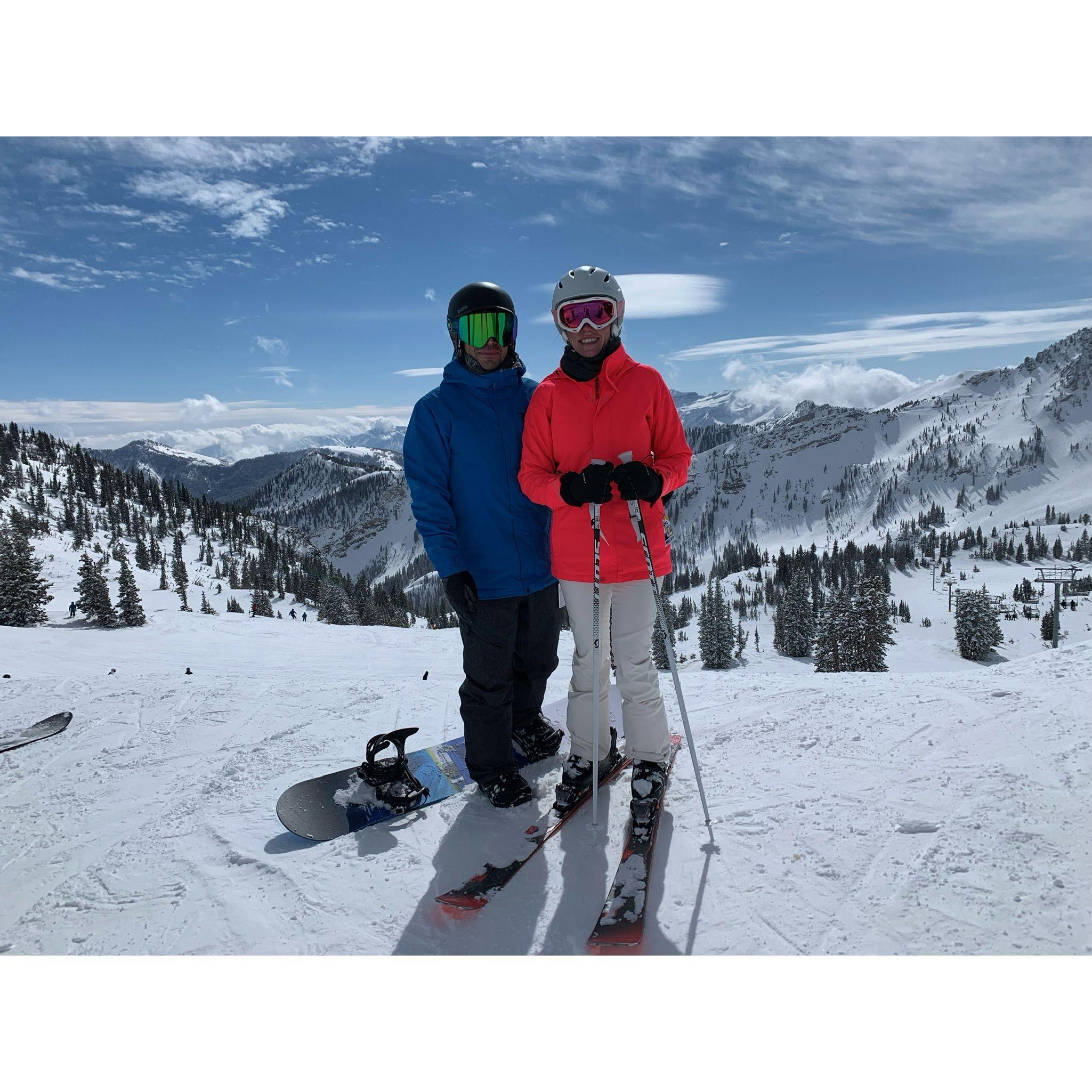 Skiing in Utah