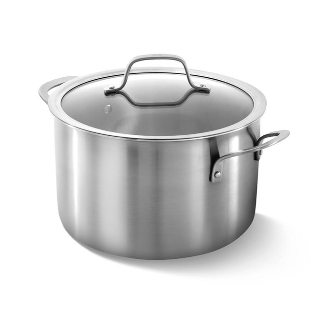 Calphalon Stainless Steel 6-Qt Stock Pot with Lid