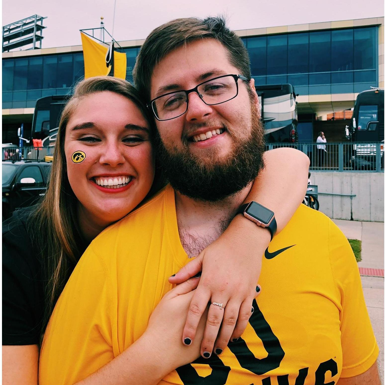 Our first Iowa tailgate