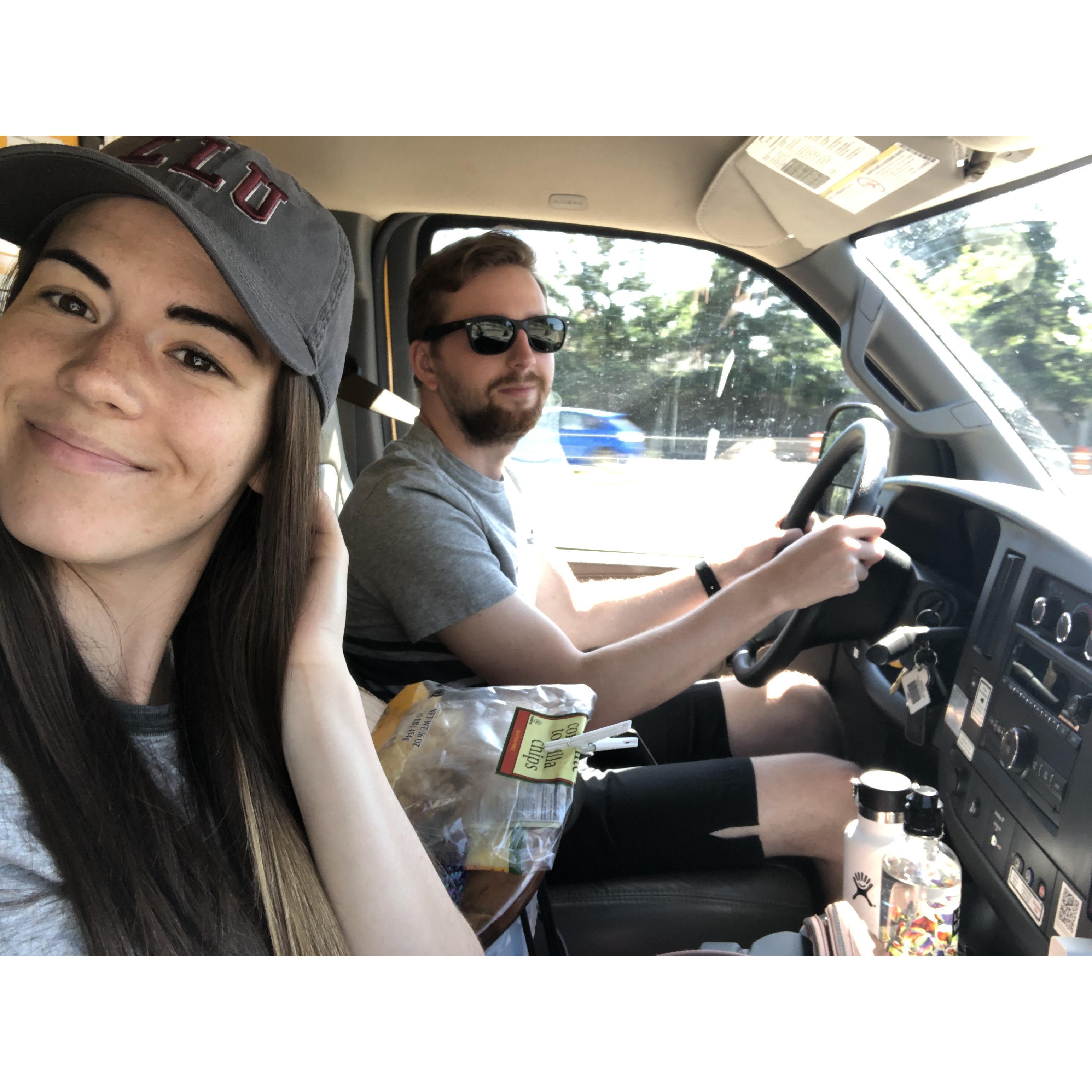 Embarking on a long Portland-to-Loma Linda drive