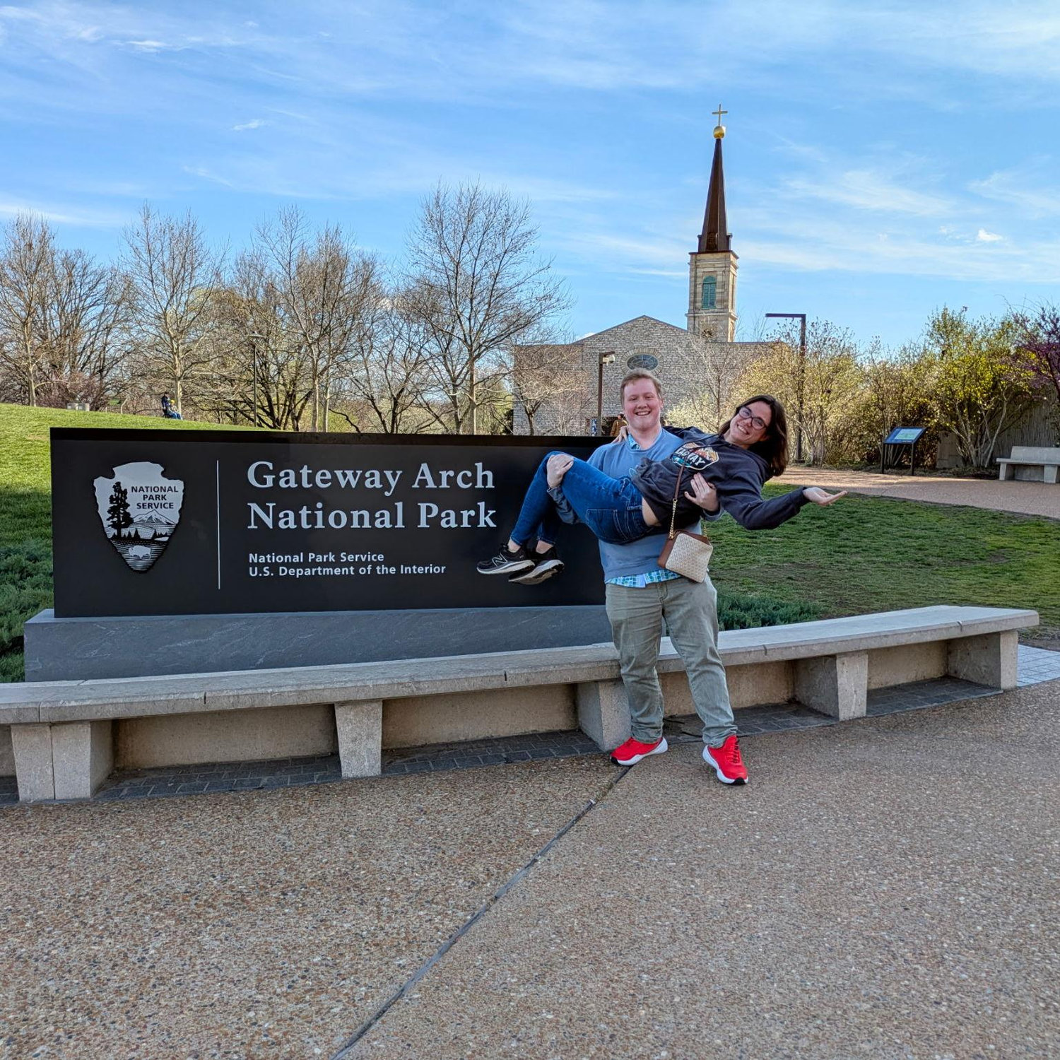 From our St Louis trip where we visited the Arch!