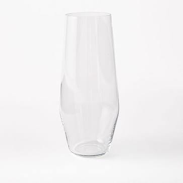 Oblique Glassware, Stemless Champagne, Set of 4