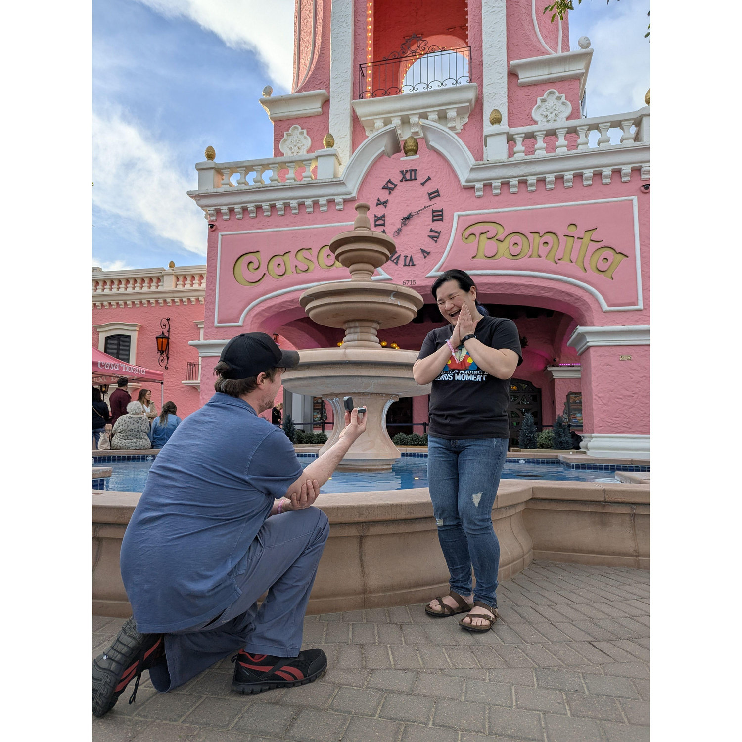 Engagement Photos at Casa Bonita!
