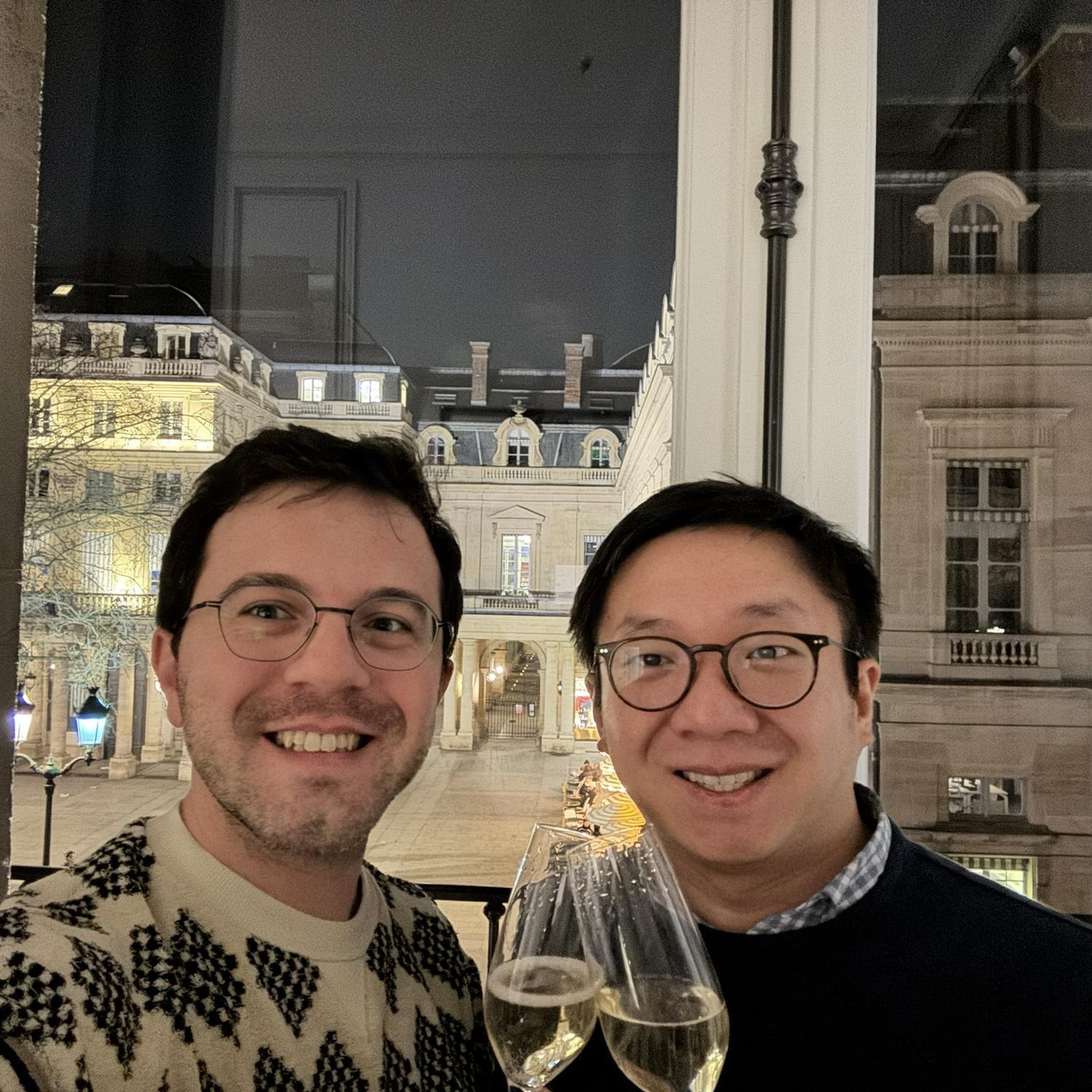 Champagne in Paris, March 2025