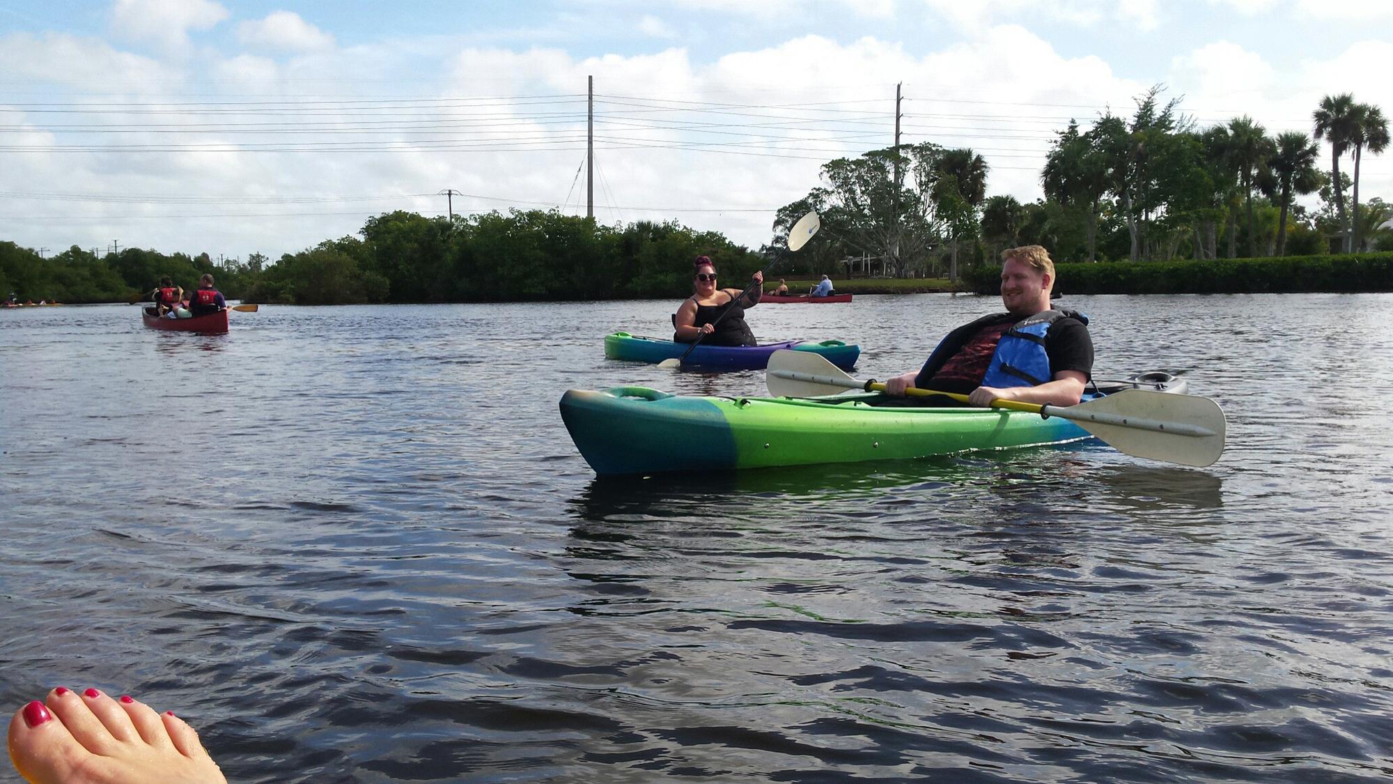 Kayaking with Manatees in Fort Myers, FL