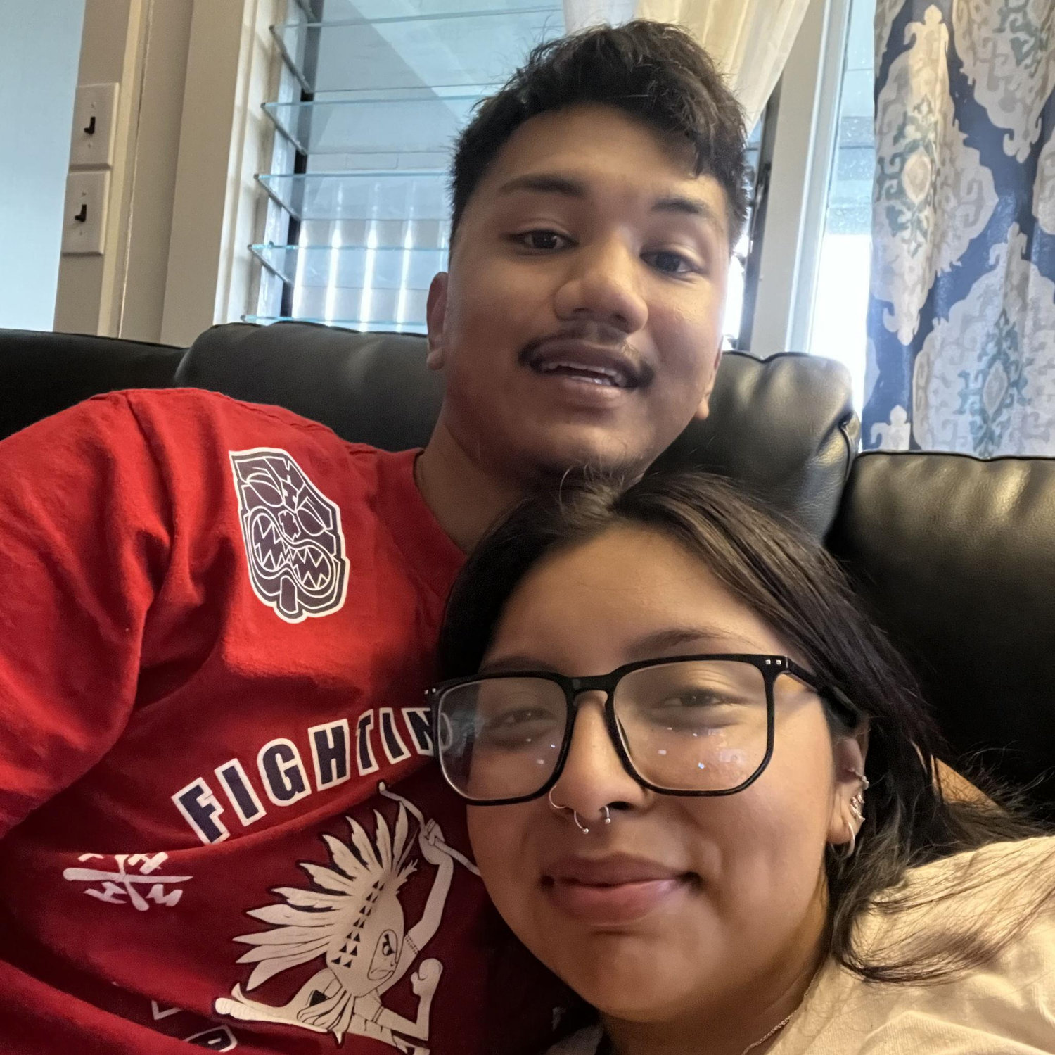 We spend a lot of time chillin on the couch LOL