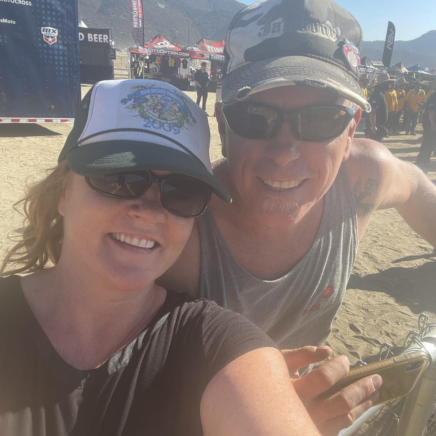 First outdoor motocross race