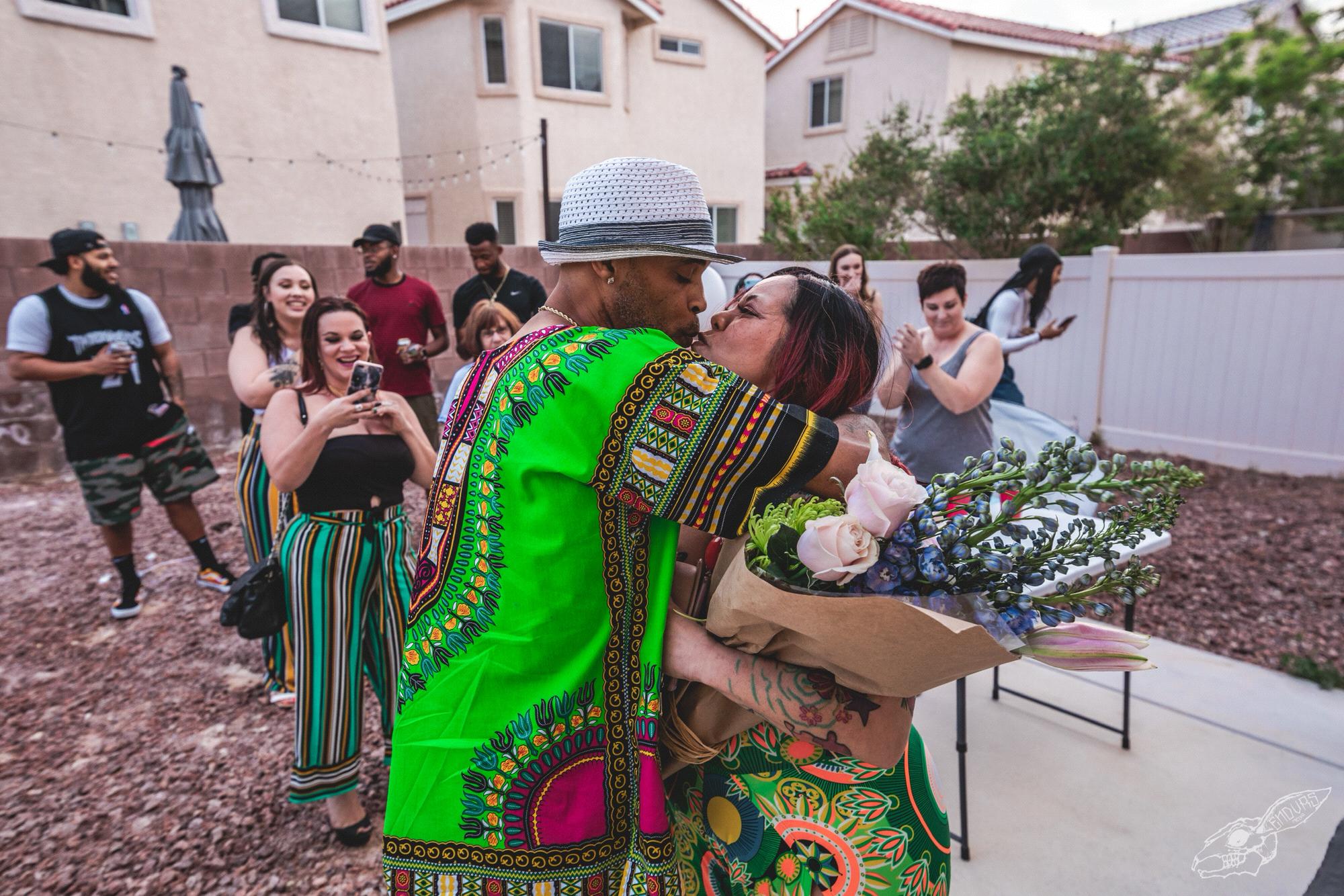 She said yes!