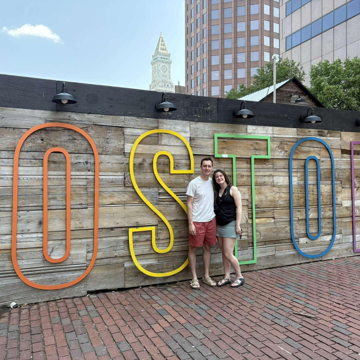 Boston! Just a few days before Jordan popped the big question!