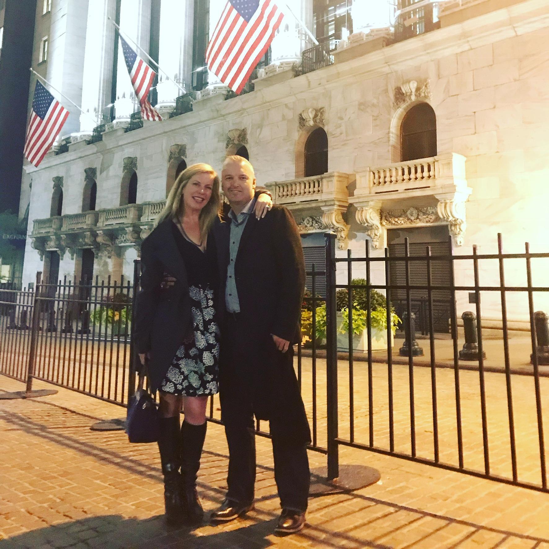The engagement, September 30th, Wall Street, NYC