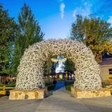 Jackson Hole’s Elk Antler Arch