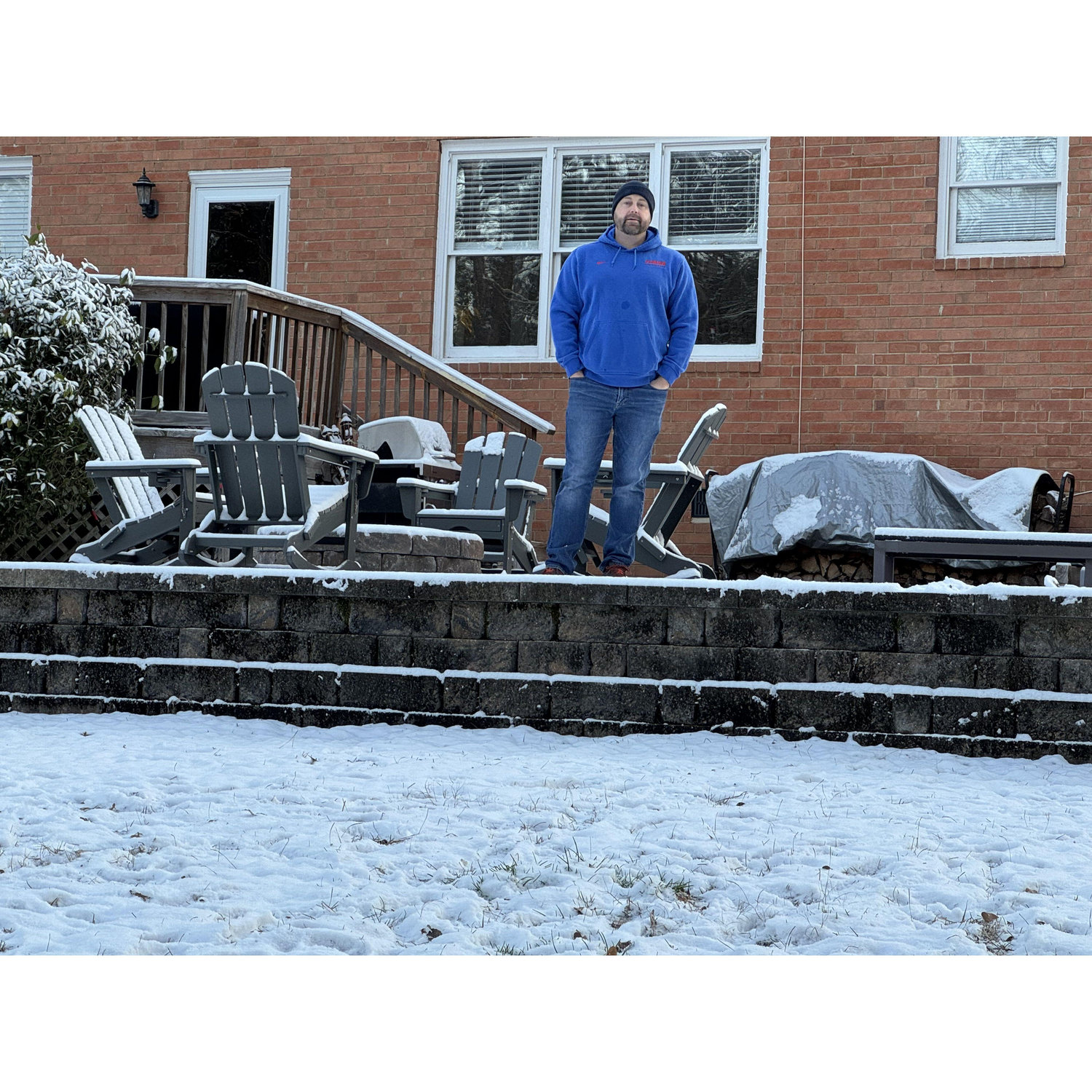 That's snow!...at our house!...in GEORGIA!