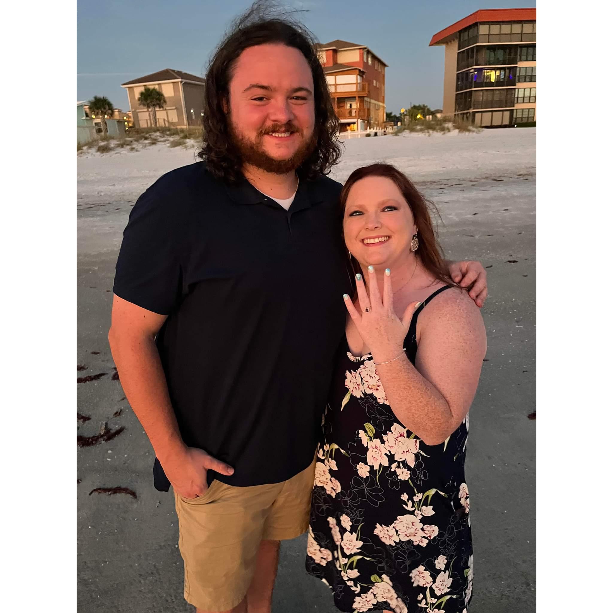 We're engaged!