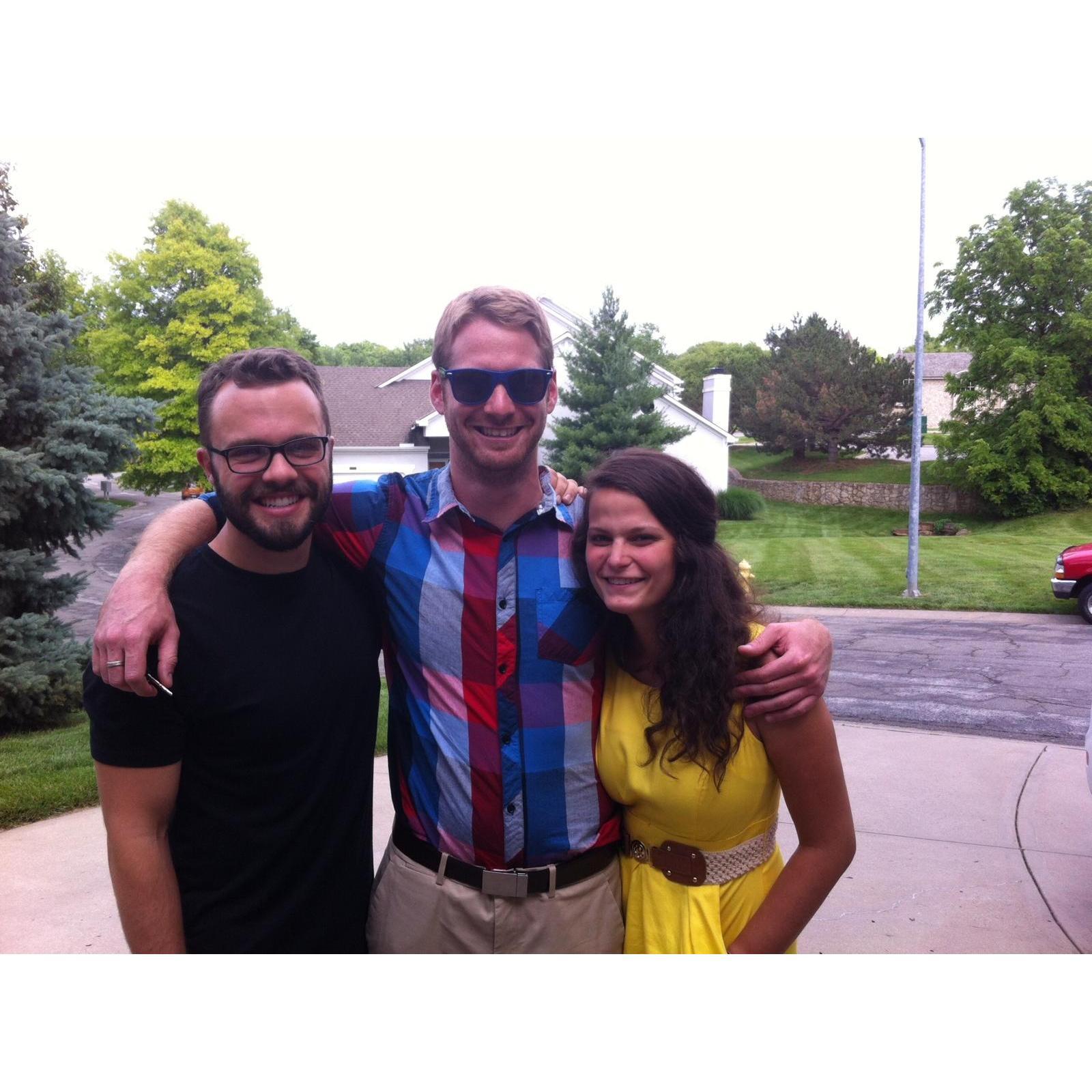 Jr, Austin and I in KC,MO