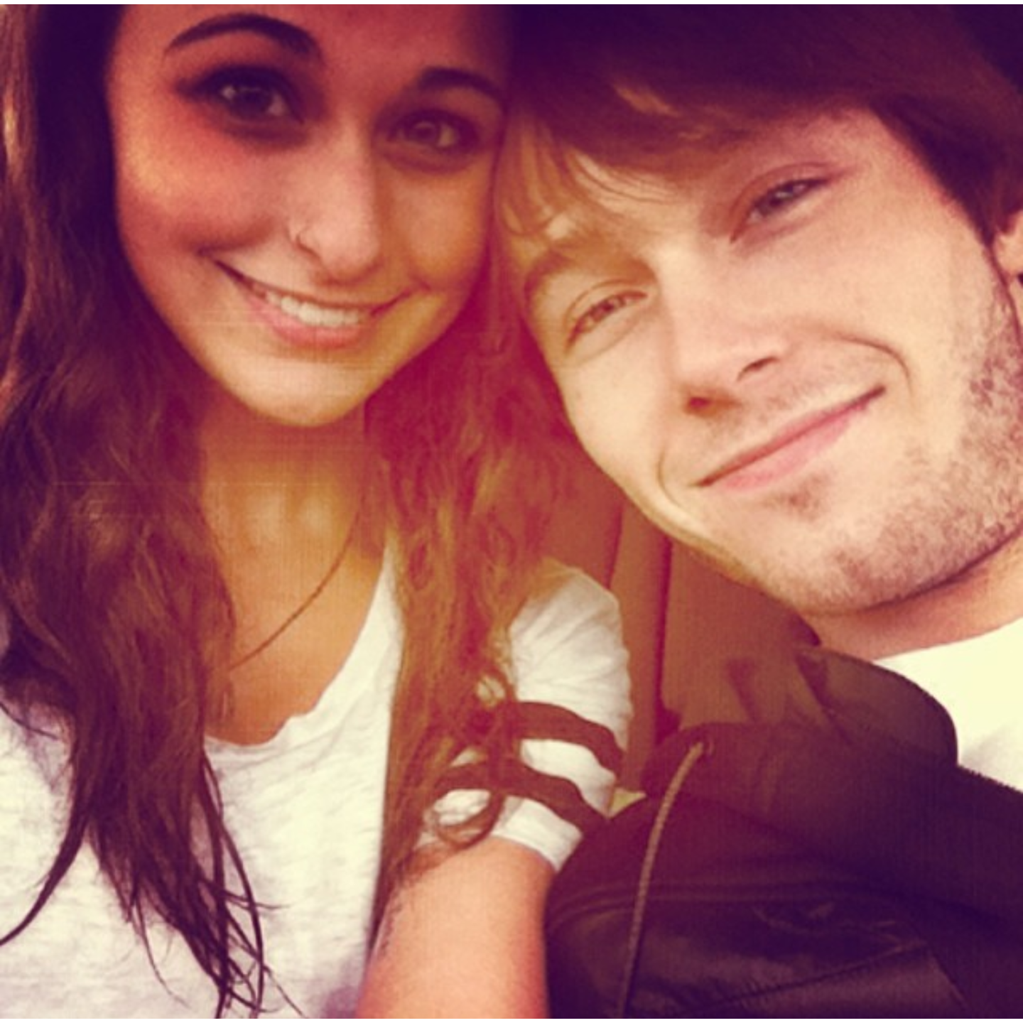 One of our first photos together 5/2/14