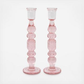Provence Large Candlestick Holder, Set of 2