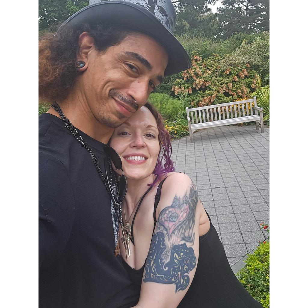 Our First visit to Botanical Gardens as a couple!