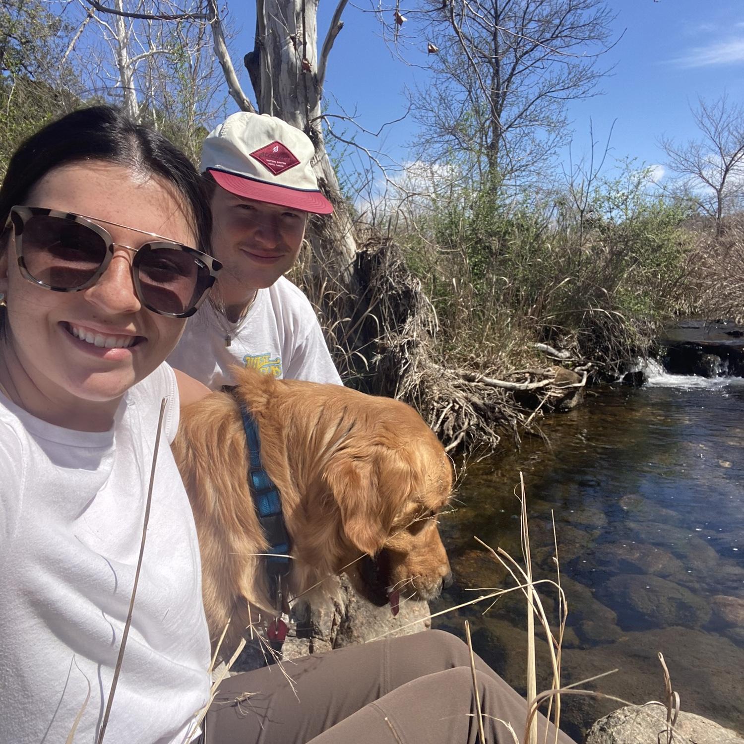 The hikes began - Spring break Junior year with Jake's fam