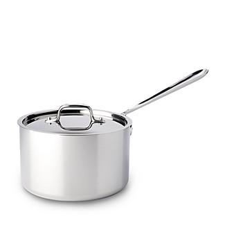 All-CladStainless Steel 4 Quart Sauce Pan with Lid