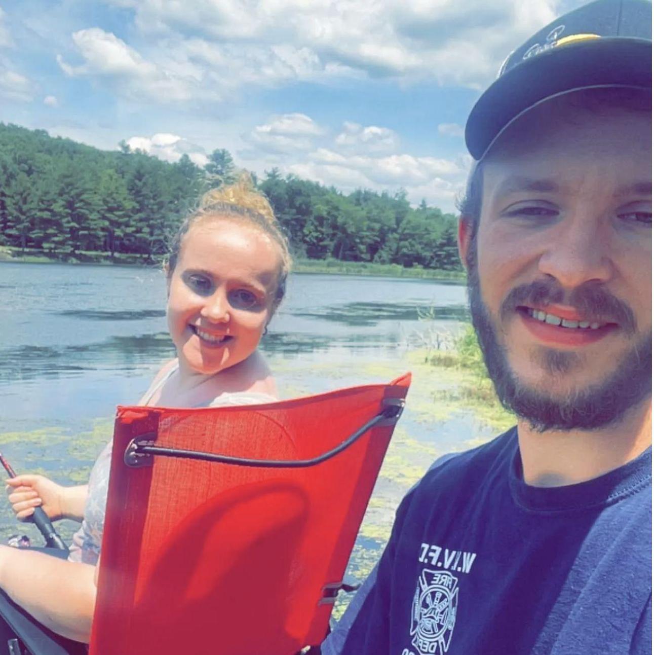 A little weekend getaway full of sun, fishing, and unfortunately for Tucker... some bees