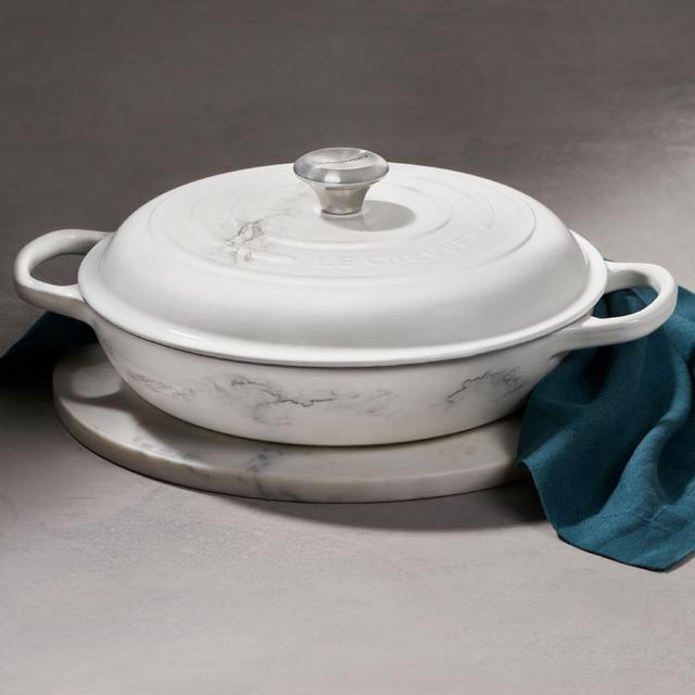 Le Creuset Braiser - Marble