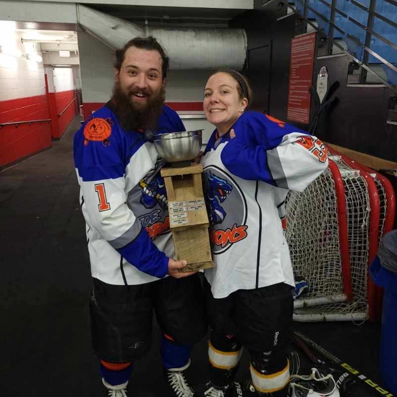 First Championship win together! I scored theshootout game winner. May '25