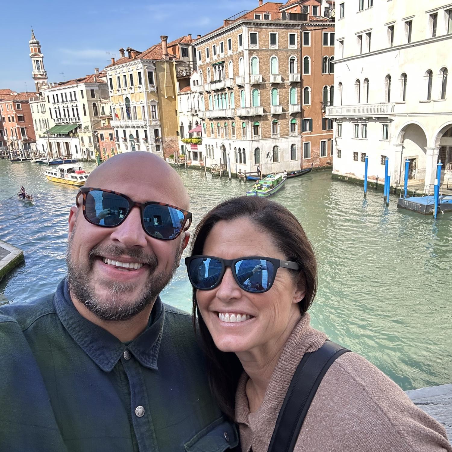Arriving in Venice