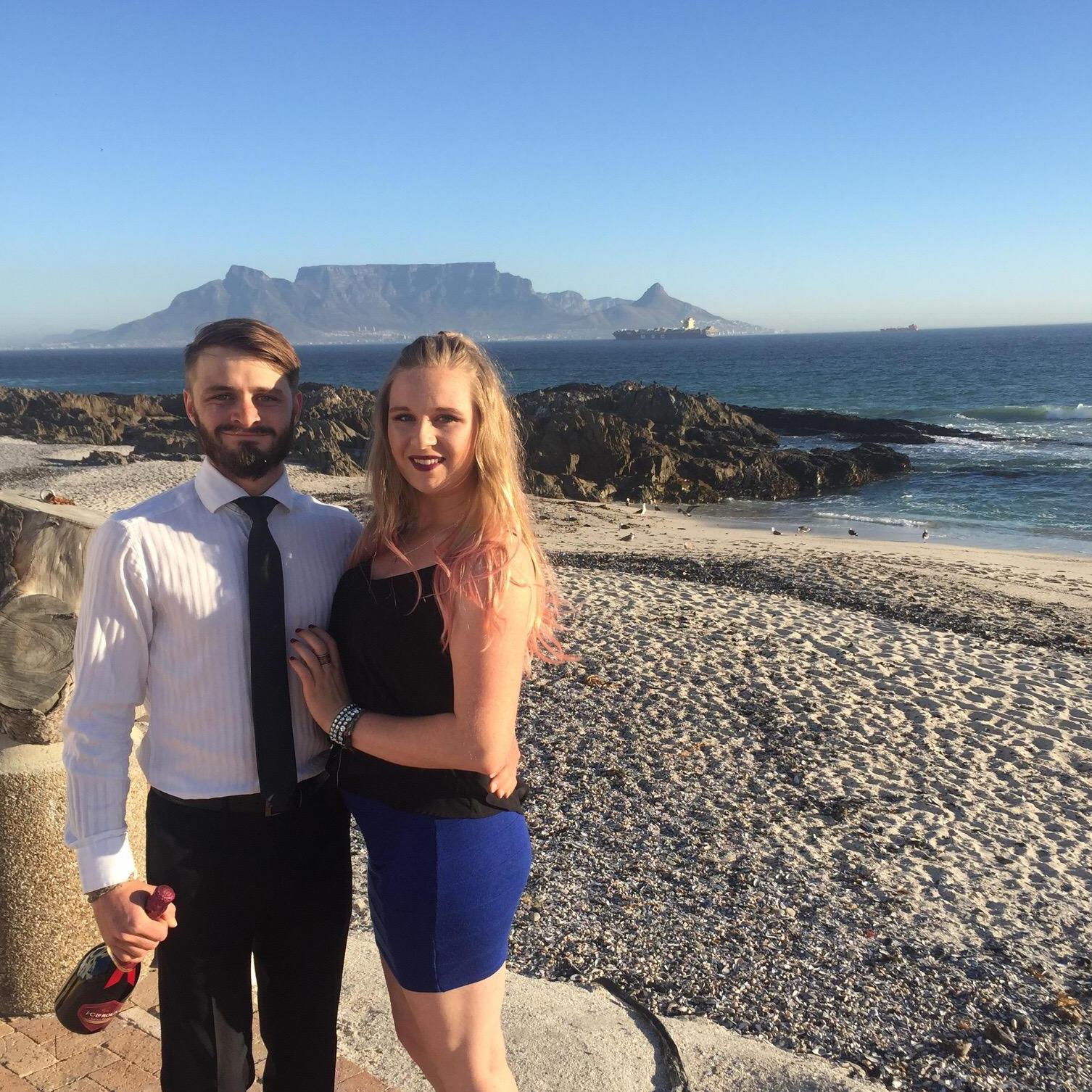 First trip to Cape Town together.