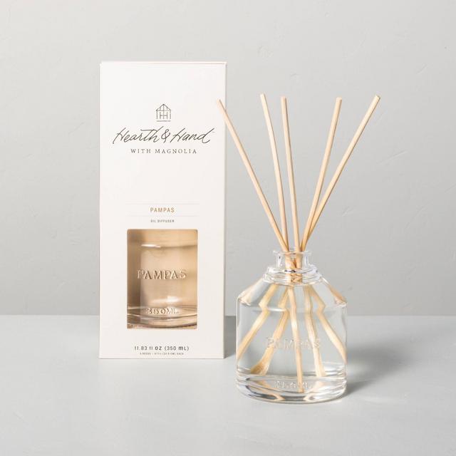 12.3 fl oz Pampas Oil Diffuser - Hearth & Hand™ with Magnolia