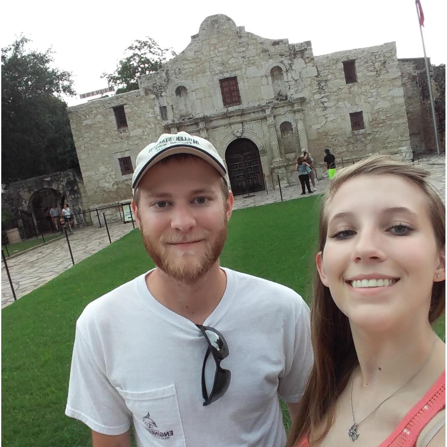 Remembering the Alamo-- May 2016