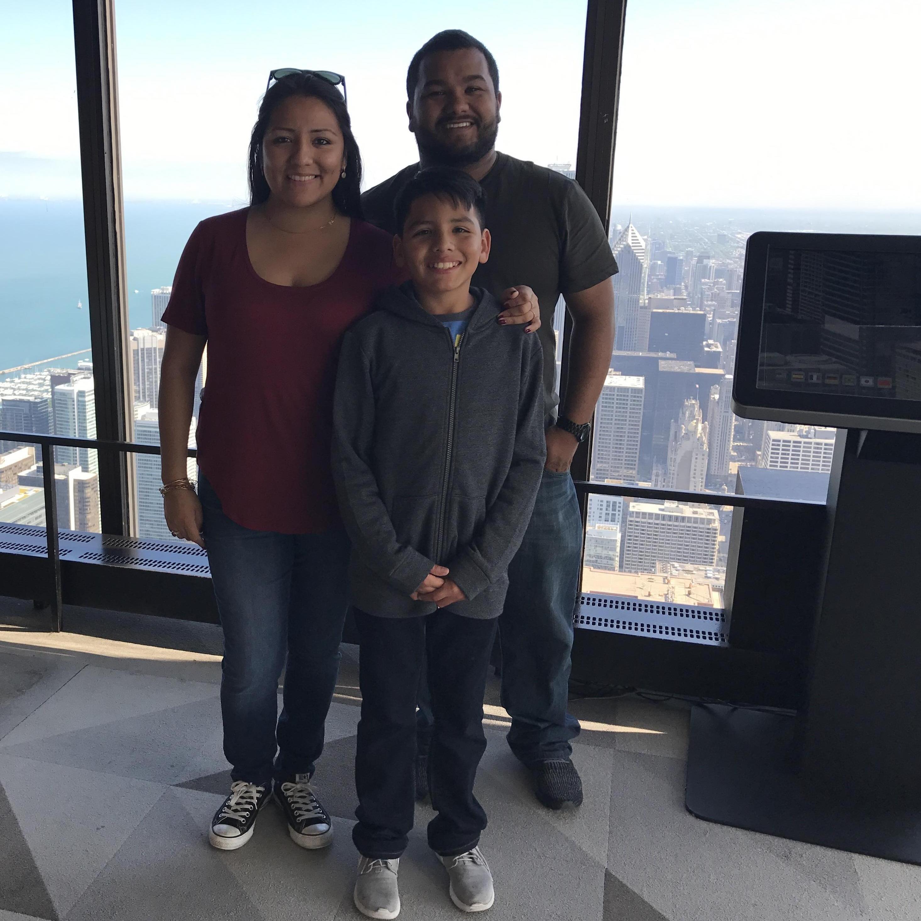 Top of John Hancock building