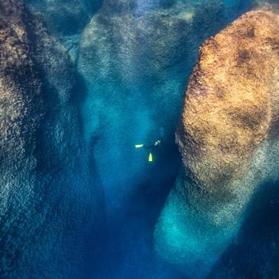 Scuba diving off the Turquoise Coast of Turkey