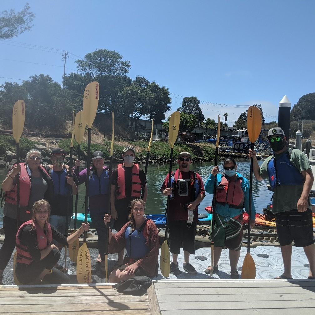 Leona Mike Xoch Brice Donny Topaz Dustin Natasha Janet 
Kayaking
Santa Cruz - 08.2020