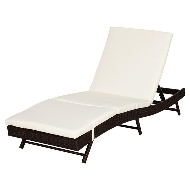 Alvina 78.7'' Long Reclining Single Chaise with Cushions