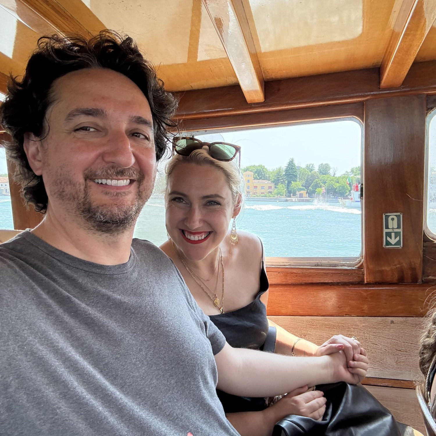On the boat to Murano... or maybe Burano?