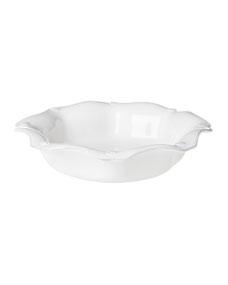 Juliska Berry & Thread White Scalloped Pasta Bowl