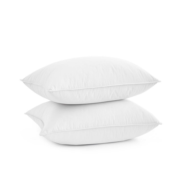 UNIKOME Goose Feather 2-Pack Pillows, Standard
