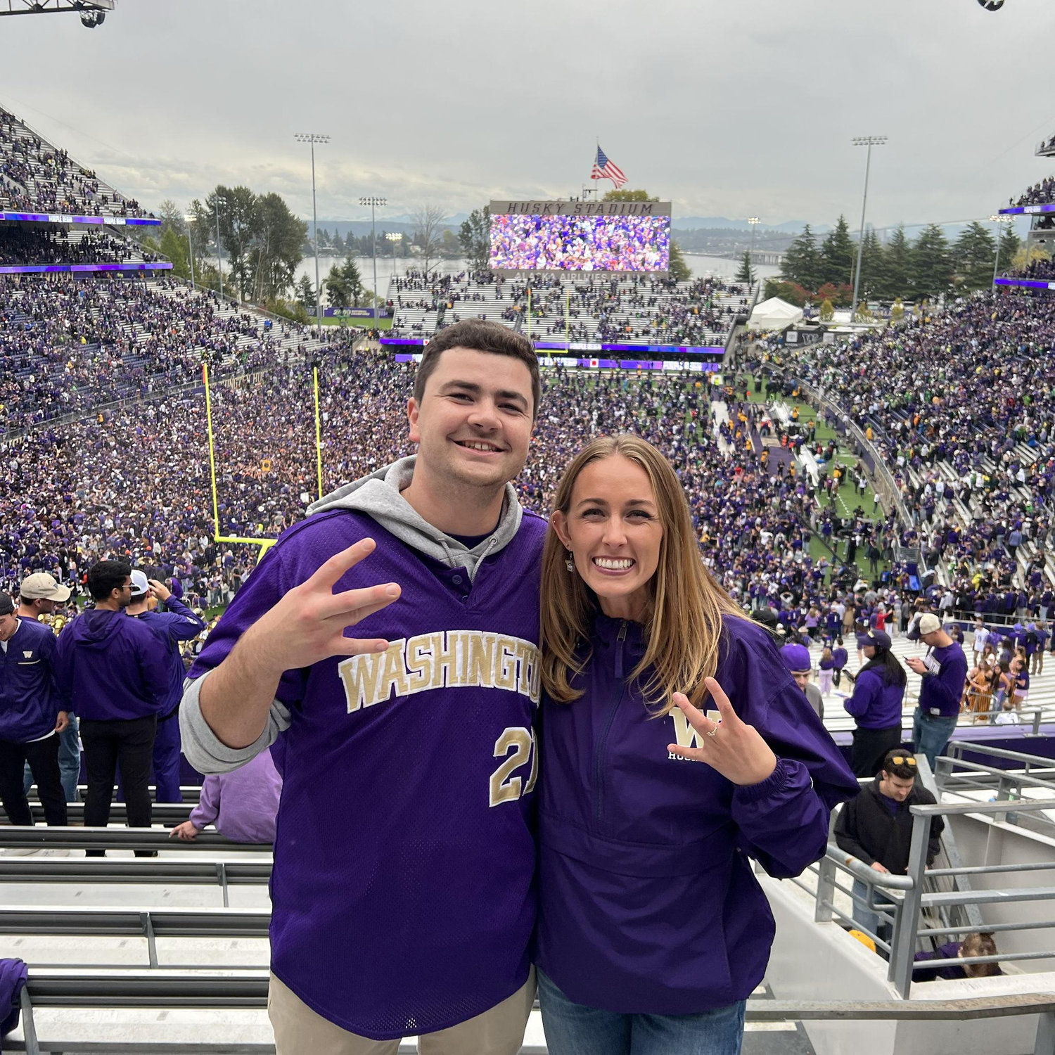 Oct 2023: UW v Oregon (Dawgs win!)